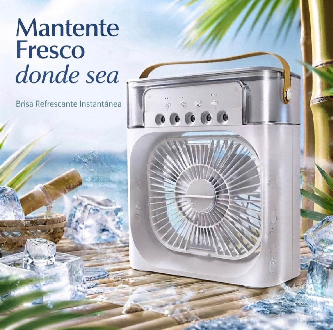 Arctic Breeze™ - Mini Aire Acondicionado Portátil 3 en 1⁠